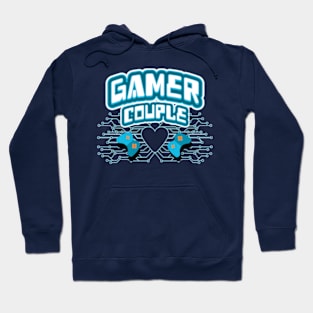 Gamer Couple 2 Players Hoodie